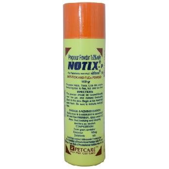 Petcare Notix - P anti-tick flea powder (100 gm)